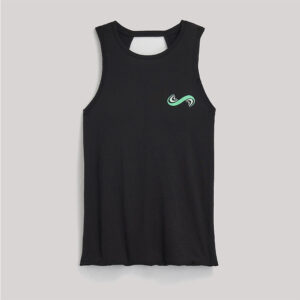 Alternative view of Alala x Crossrope Keyhole Muscle Tee