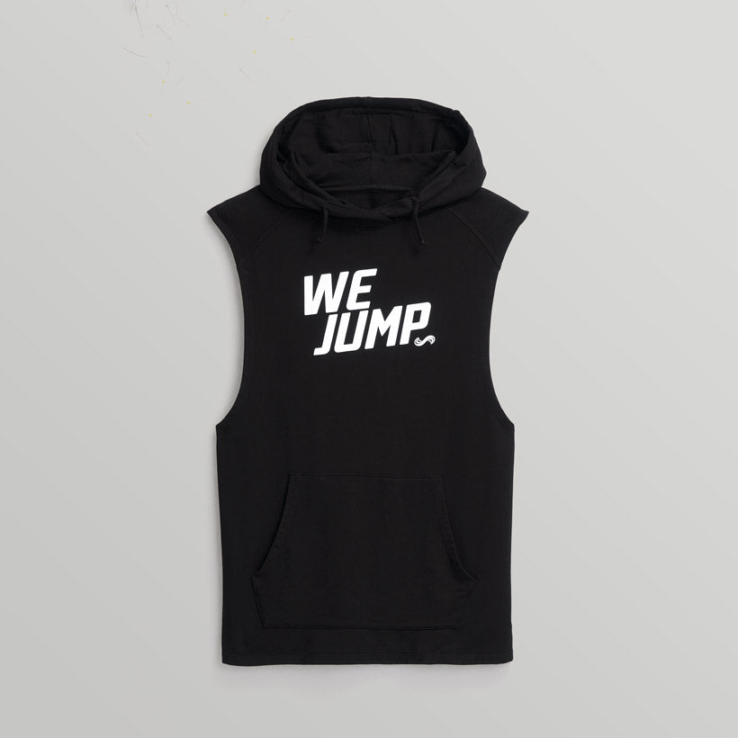 Men's We Jump Sleeveless Hoodie - Image 5