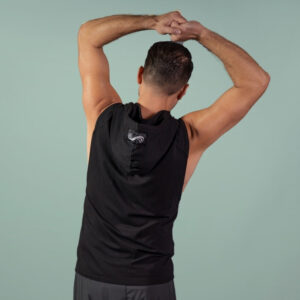 Alternative view of Men's We Jump Sleeveless Hoodie