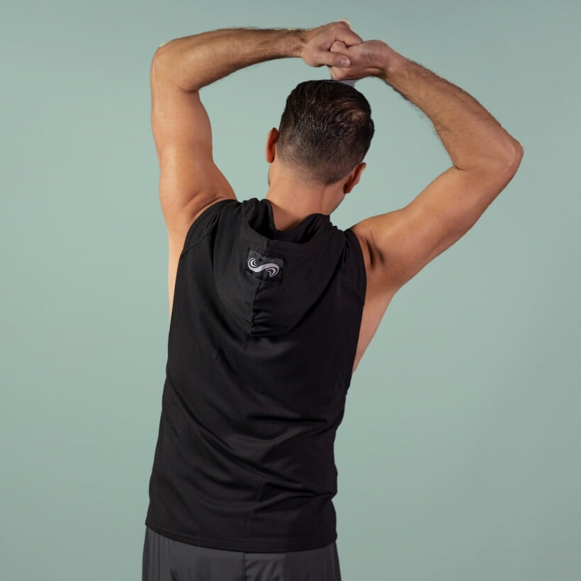 Men's We Jump Sleeveless Hoodie - Image 2